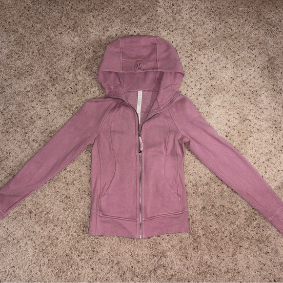 lululemon athletica Jackets & Blazers - Lululemon Pink Scuba Zipup
